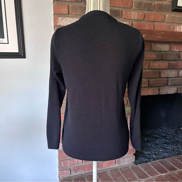 Run & Fly Lightning Bolt Jumper Sweater in Navy Blue Sz XS - Picture 7 of 9